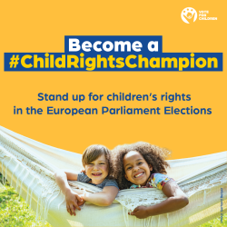 Kom op voor de rechten van kinderen tijdens de EU-verkiezingen